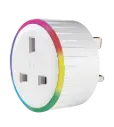 Shelly Plus WiFi Operated Smart UK Plug in White with Power Metering 