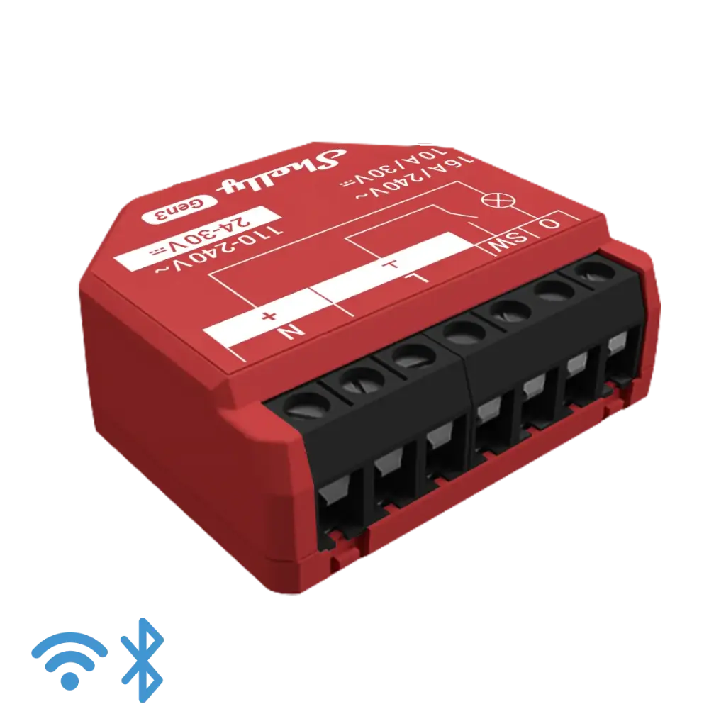 Shelly 1PM Gen3 WiFi-Operated Smart Switch