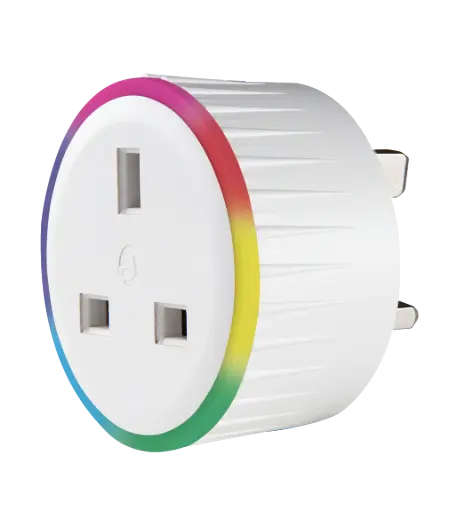[3800235265581] Shelly Plus WiFi Operated Smart UK Plug in White with Power Metering 